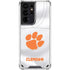 Clemson University White Jersey Galaxy S21 Ultra 5G Clear Case