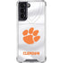 Clemson University White Jersey Galaxy S22 Clear Case