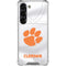 Clemson University White Jersey Galaxy S23 Clear Case