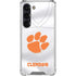 Clemson University White Jersey Galaxy S23 Clear Case