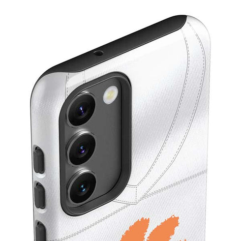 Clemson University White Jersey Galaxy S23 Plus Pro Case