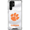 Clemson University White Jersey Galaxy S23 Ultra Clear Case