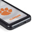 Clemson University White Jersey Galaxy S23 Waterproof Case
