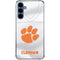Clemson University White Jersey Galaxy S24 Clear Case