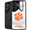Clemson University White Jersey Galaxy S24 FE Kickstand Case