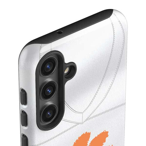 Clemson University White Jersey Galaxy S25 Impact Case