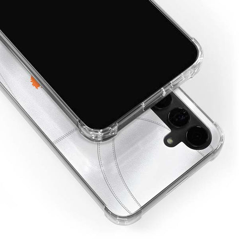 Clemson University White Jersey Galaxy S24 Plus Clear Case