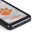 Clemson University White Jersey Galaxy S24 Plus Waterproof Case