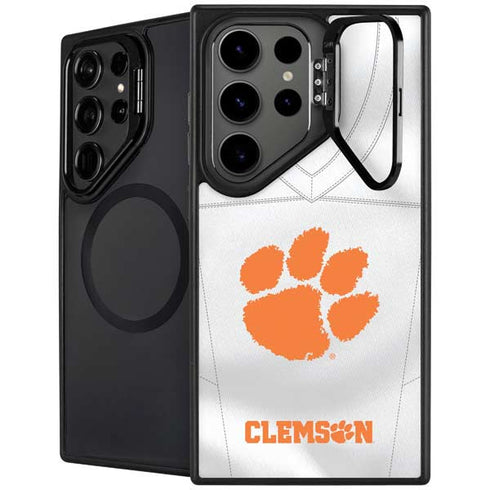 Clemson University White Jersey Galaxy Cases