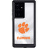 Clemson University White Jersey Galaxy S24 Ultra Waterproof Case
