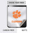Clemson University White Jersey Galaxy Z Flip Skin