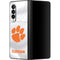 Clemson University White Jersey Galaxy Z Fold3 5G Skin