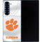 Clemson University White Jersey Galaxy Z Fold6 Skin
