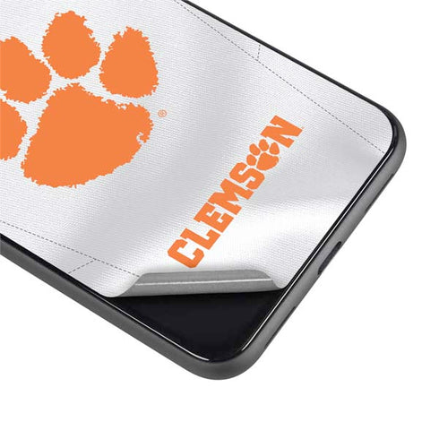 Clemson University White Jersey Google Pixel 4 XL Skin