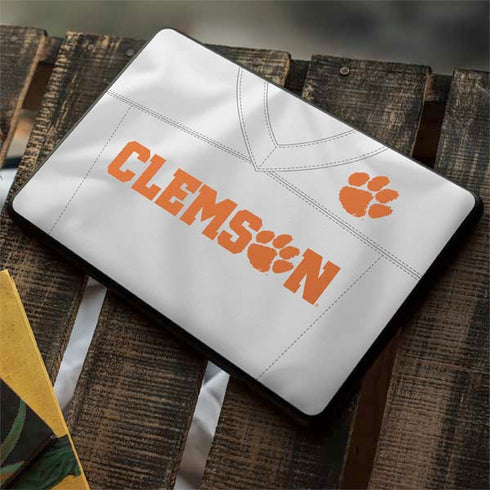 Clemson University White Jersey Google Pixelbook Go Skin