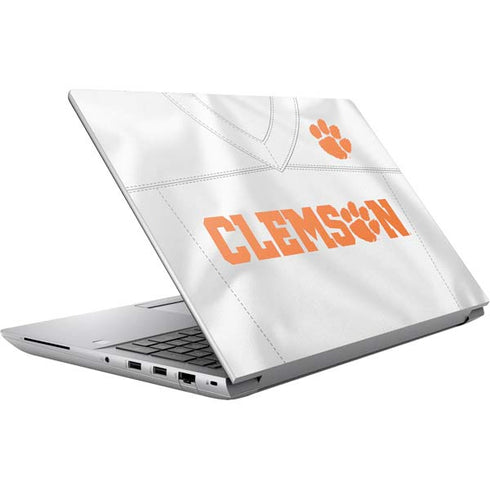 Clemson University White Jersey HP ZBook Fury 16 G10 Skin