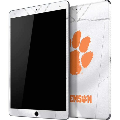 Clemson University White Jersey iPad Skins