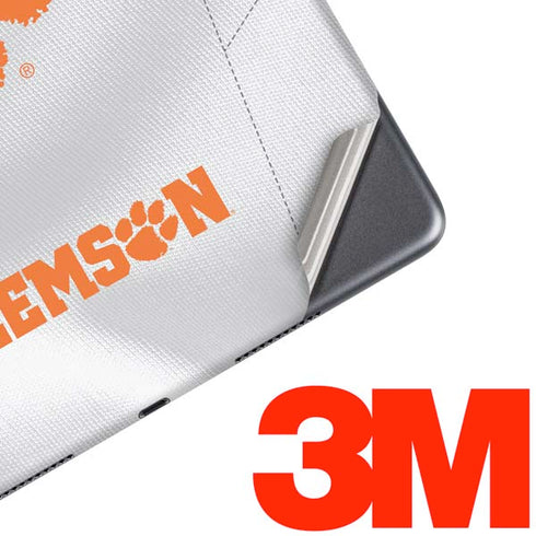 Clemson University White Jersey iPad Skins