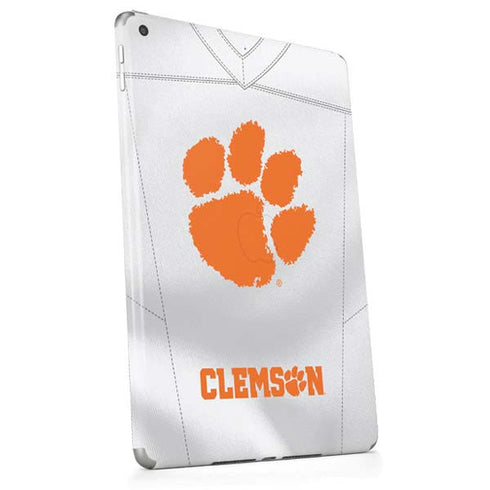 Clemson University White Jersey Apple iPad Skin