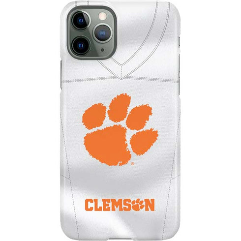 Clemson University White Jersey iPhone 11 Pro Lite Case