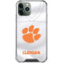 Clemson University White Jersey iPhone 11 Pro Max Clear Case