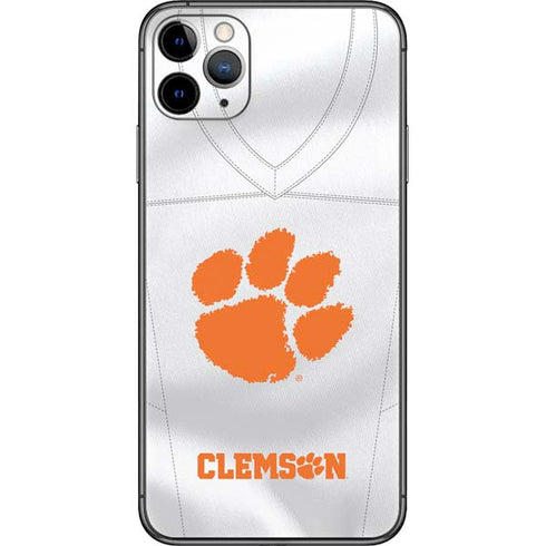 Clemson University White Jersey iPhone 11 Pro Max Skin