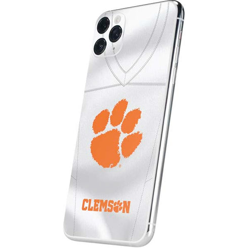 Clemson University White Jersey iPhone 11 Pro Max Skin