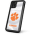 Clemson University White Jersey iPhone 11 Pro Waterproof Case