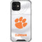 Clemson University White Jersey iPhone 12 Mini Clear Case
