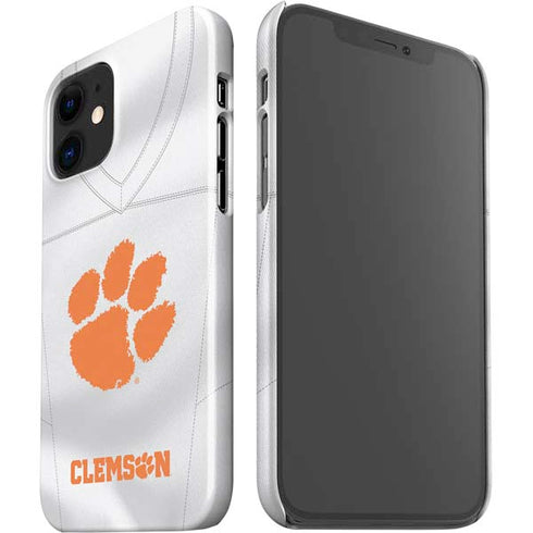 Clemson University White Jersey iPhone 12 Mini Lite Case