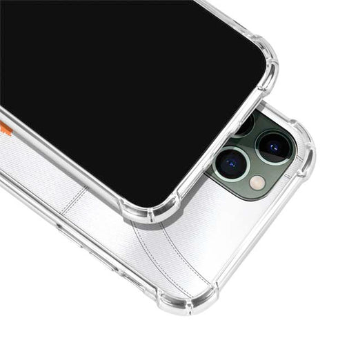 Clemson University White Jersey iPhone 12 Pro Clear Case