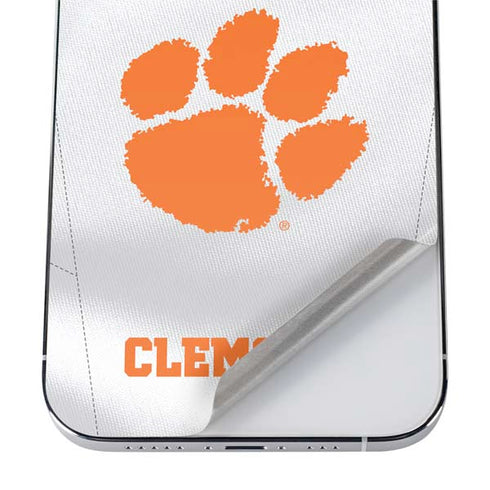 Clemson University White Jersey iPhone 12 Pro Max Skin