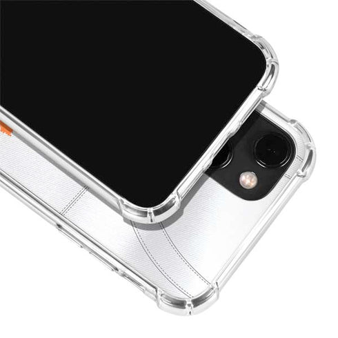 Clemson University White Jersey iPhone 13 Clear Case