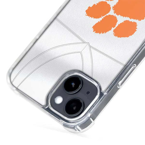 Clemson University White Jersey iPhone 13 MagSafe Case
