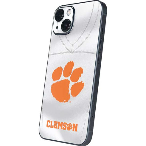 Clemson University White Jersey iPhone 14 Plus Skin