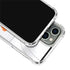 Clemson University White Jersey iPhone 14 Pro Clear Case
