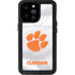 Clemson University White Jersey iPhone 14 Pro Max Waterproof Case
