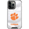 Clemson University White Jersey iPhone 15 Pro Max Clear Case
