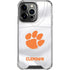Clemson University White Jersey iPhone 15 Pro Max Clear Case