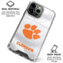 Clemson University White Jersey iPhone 16 Pro Clear Case