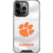 Clemson University White Jersey iPhone 16 Pro Max Clear Case