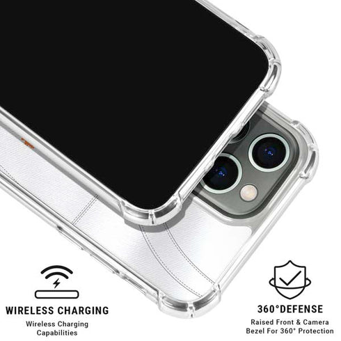 Clemson University White Jersey iPhone 16 Pro Max Clear Case