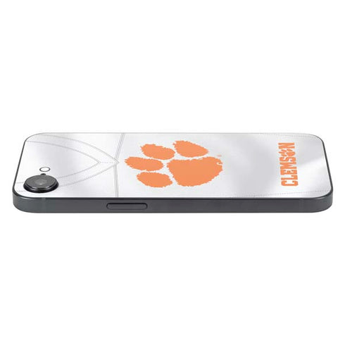 Clemson University White Jersey iPhone 16e Skin