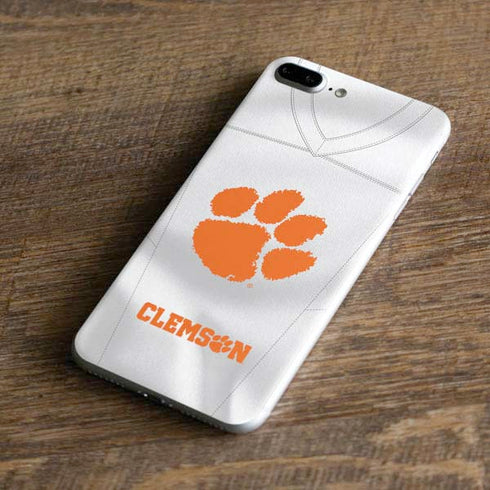 Clemson University White Jersey iPhone 7 Plus Skin
