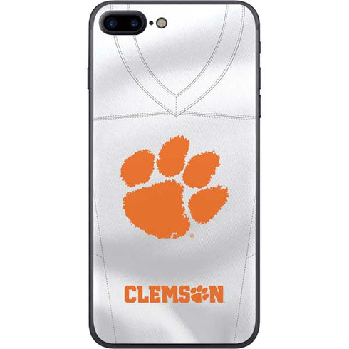 Clemson University White Jersey iPhone 8 Plus Skin