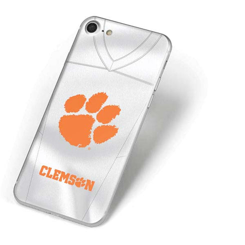 Clemson University White Jersey iPhone 8 Skin