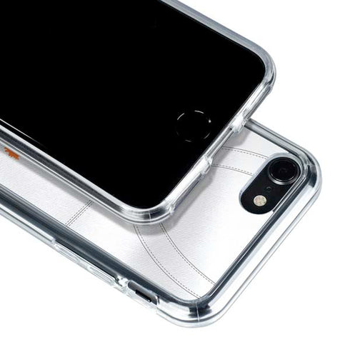 Clemson University White Jersey iPhone SE (2nd & 3rd Gen) Clear Case
