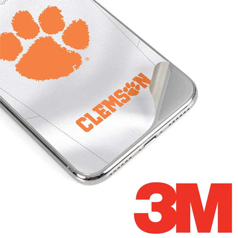 Clemson University White Jersey iPhone XS Max Skin