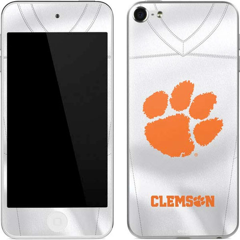 Clemson University White Jersey Apple iPod Skin