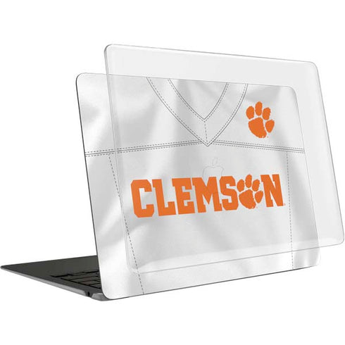 Clemson University White Jersey MacBook Air 13in (2020) Case plus Skin